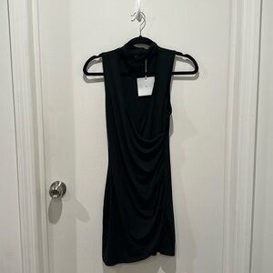 Little black cutout dress